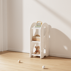 Multi-Tier Kids Toy & Book Storage Shelf
