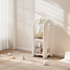 Multi-Tier Kids Toy & Book Storage Shelf