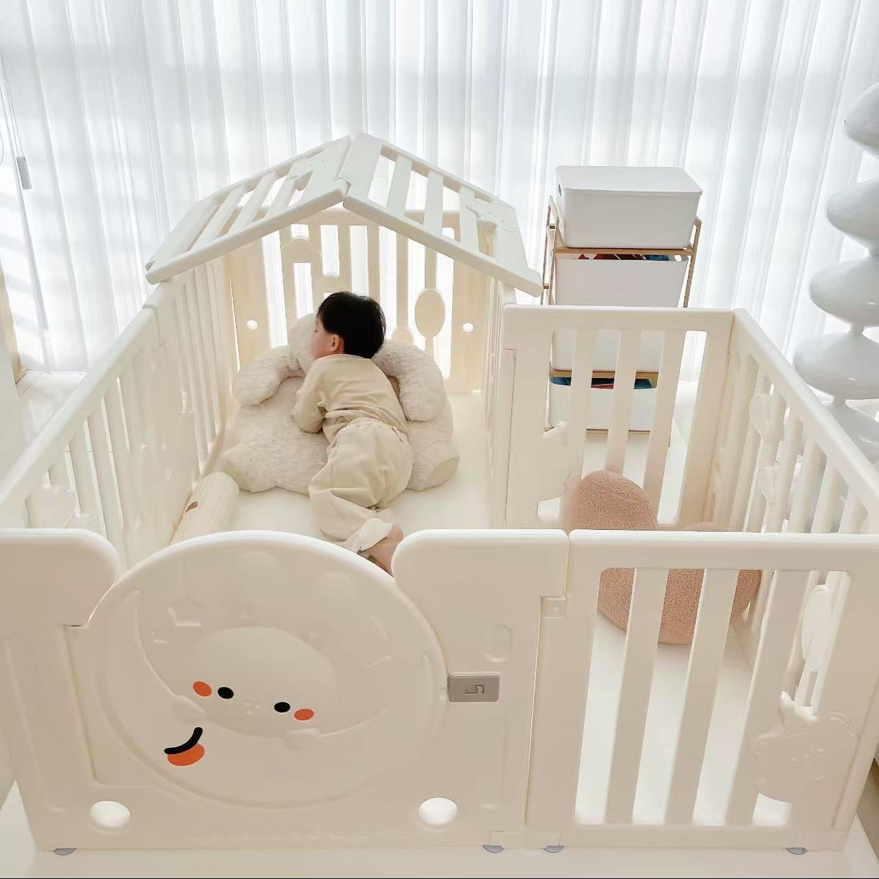 Lunar Bunny Playpen