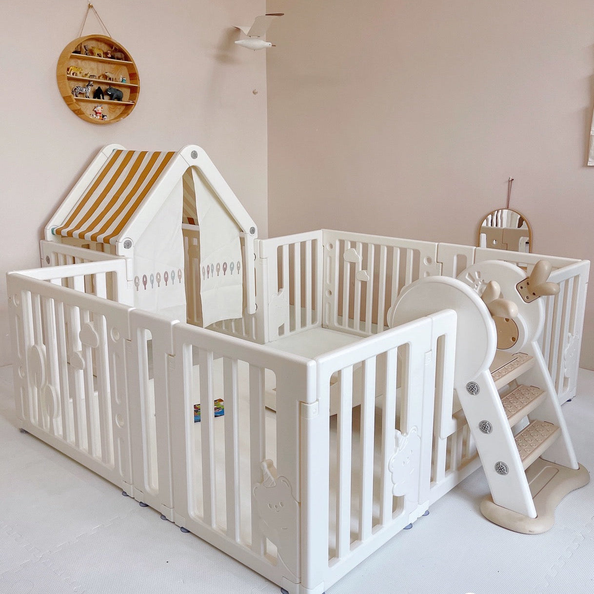 Lunar Bunny Playpen