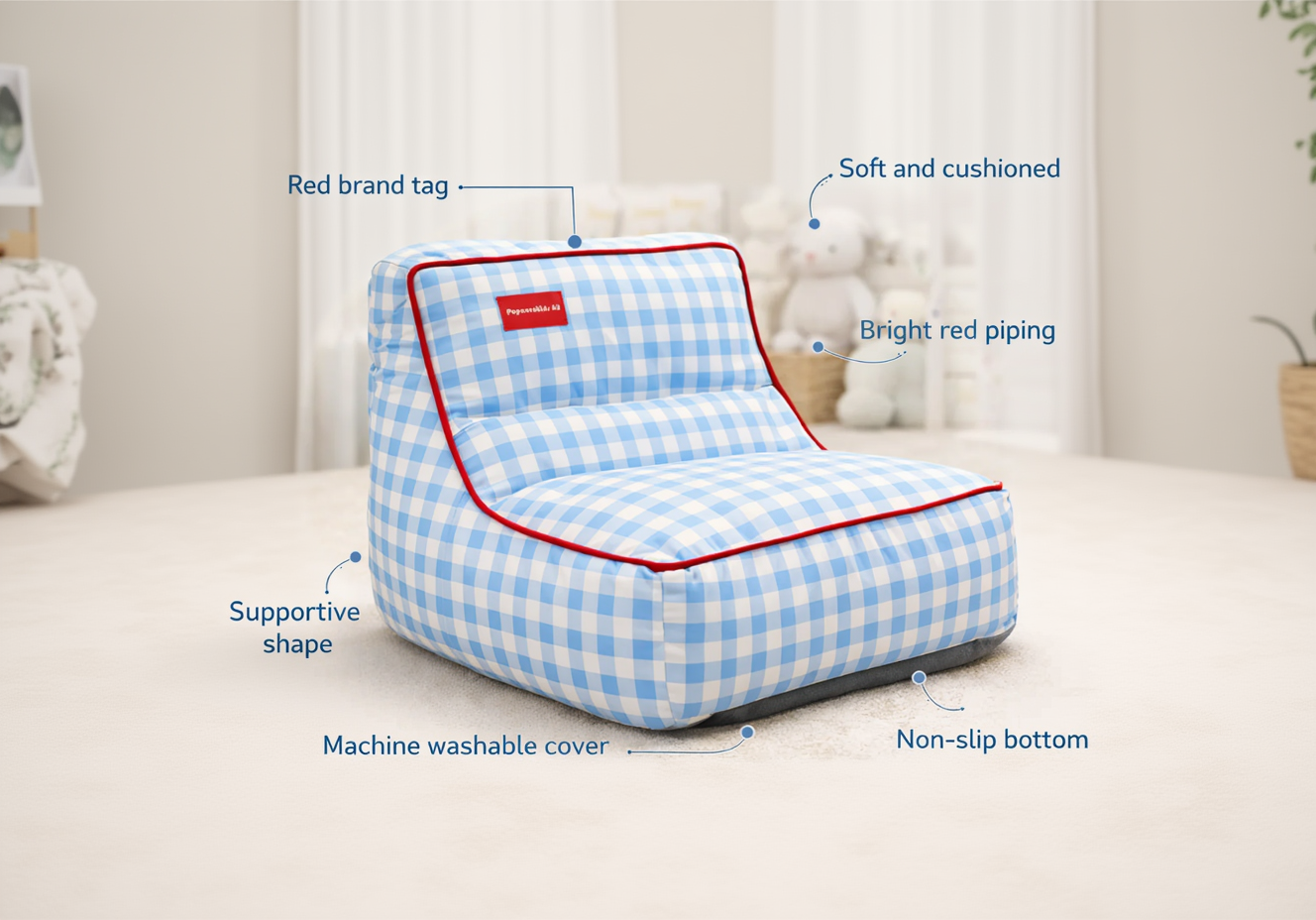 Kids Dopamine Bean Bag Chair