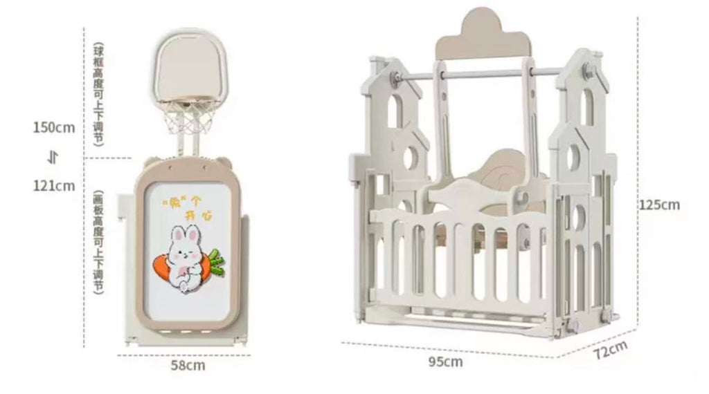 Luxury Bunny Playground Set