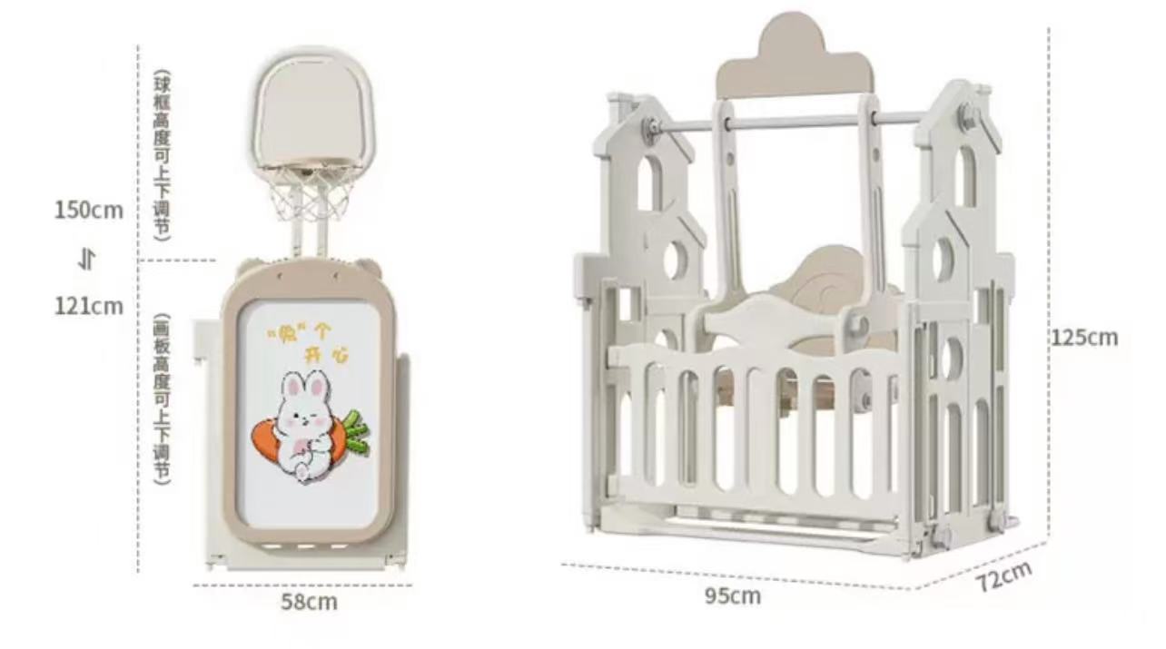 Luxury Bunny Playground Set