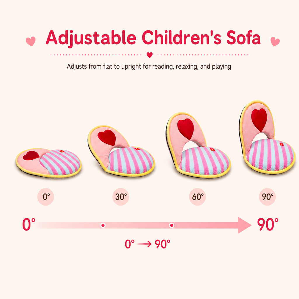 Heart adjustable Kids Chair