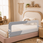 No-Drill Adjustable Baby Bed Rail Guard