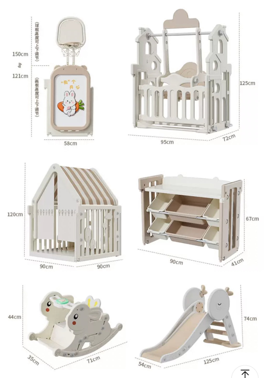 Luxury Bunny Playground Set